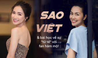 Từ màn đốp chát của Hòa Minzy đến sự lạnh lùng của Hà Tăng đối với người hâm mộ: Ai cũng cần được đối xử tử tế Từ màn đốp chát của Hòa Minzy đến sự lạnh lùng của Hà Tăng đối với người hâm mộ: Ai cũng cần được đối xử tử tế