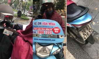 Xe ôm Văn Minh “chặt chém” khách: Lái xe hoàn tiền, xin lỗi cô gái Xe ôm Văn Minh “chặt chém” khách: Lái xe hoàn tiền, xin lỗi cô gái