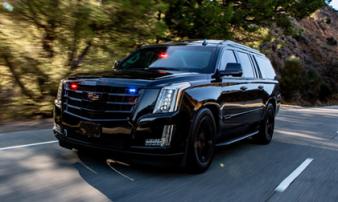 'Pháo đài' Cadillac Escalade gắn súng âm thanh, chống đạn xuyên giáp 'Pháo đài' Cadillac Escalade gắn súng âm thanh, chống đạn xuyên giáp