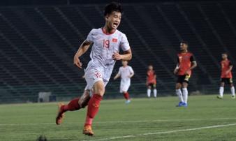 U22 Việt Nam 4-0 U22 Timor Leste: Danh Trung tiếp tục tỏa sáng giúp VN có mặt tại bán kết sớm 1 lượt trận U22 Việt Nam 4-0 U22 Timor Leste: Danh Trung tiếp tục tỏa sáng giúp VN có mặt tại bán kết sớm 1 lượt trận