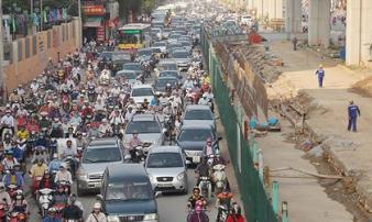 Hà Nội thí điểm cấm xe máy trên đường Nguyễn Trãi, Lê Văn Lương Hà Nội thí điểm cấm xe máy trên đường Nguyễn Trãi, Lê Văn Lương