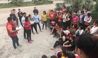 Nghi ngờ nguyên liệu giả, hơn 1.200 công nhân bỏ ăn trưa tập thể Nghi ngờ nguyên liệu giả, hơn 1.200 công nhân bỏ ăn trưa tập thể