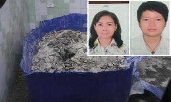 Lời thú tội của nhóm phụ nữ giết 2 người đàn ông rồi phi tang xác trong bê tông Lời thú tội của nhóm phụ nữ giết 2 người đàn ông rồi phi tang xác trong bê tông