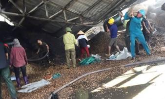 Cháy xưởng lạc lúc rạng sáng, thiệt hại gần 10 tỷ đồng Cháy xưởng lạc lúc rạng sáng, thiệt hại gần 10 tỷ đồng