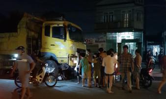 Xe ben tông 2 xe máy, cô gái 19 tuổi chết oan Xe ben tông 2 xe máy, cô gái 19 tuổi chết oan