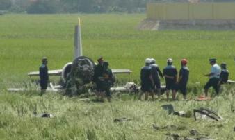 Rơi máy bay ở Khánh Hòa, 2 người thương vong Rơi máy bay ở Khánh Hòa, 2 người thương vong