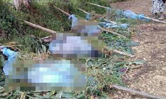 30 phụ nữ và trẻ bị phân xác do trả thù bộ lạc Papua New Guinea 30 phụ nữ và trẻ bị phân xác do trả thù bộ lạc Papua New Guinea