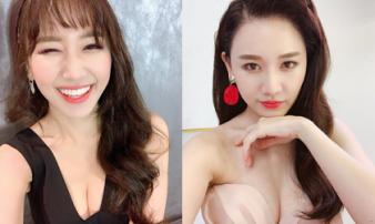 34 tuổi, Hari Won mặc 'o ép' vòng 1 khoe vẻ đẹp gợi cảm 34 tuổi, Hari Won mặc 'o ép' vòng 1 khoe vẻ đẹp gợi cảm
