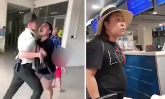 Nữ công an gây rối tại Tân Sơn Nhất bị cấm bay 12 tháng Nữ công an gây rối tại Tân Sơn Nhất bị cấm bay 12 tháng