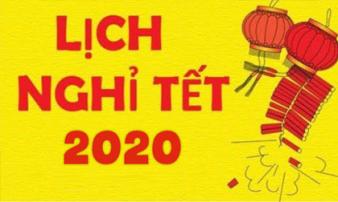 Sẽ nghỉ Tết Nguyên đán Canh Tý 7 ngày, từ 29 tháng Chạp Sẽ nghỉ Tết Nguyên đán Canh Tý 7 ngày, từ 29 tháng Chạp