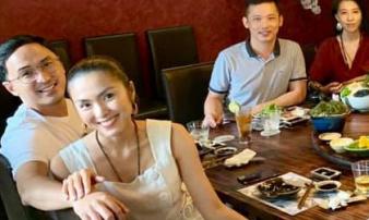 Vợ chồng Tăng Thanh Hà vui vẻ bên nhau giữa tin đồn lục đục Vợ chồng Tăng Thanh Hà vui vẻ bên nhau giữa tin đồn lục đục