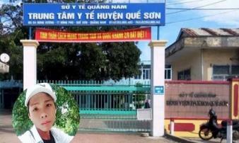 Khởi tố kẻ đâm chết bảo vệ bệnh viện ở Quảng Nam Khởi tố kẻ đâm chết bảo vệ bệnh viện ở Quảng Nam
