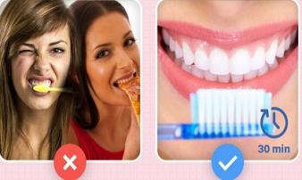 8 sai lầm tai hại khi đánh răng mà người Việt đang mắc phải, còn không chịu bỏ hàm răng chẳng mấy mà hỏng 8 sai lầm tai hại khi đánh răng mà người Việt đang mắc phải, còn không chịu bỏ hàm răng chẳng mấy mà hỏng