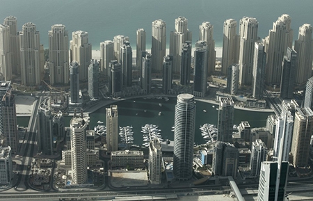 Dubai Marina.