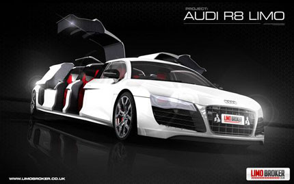 Thổn thức trước Audi R8 limo