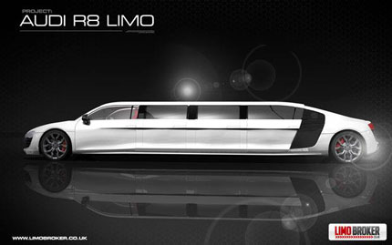 Thổn thức trước Audi R8 limo