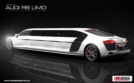 Thổn thức trước Audi R8 limo