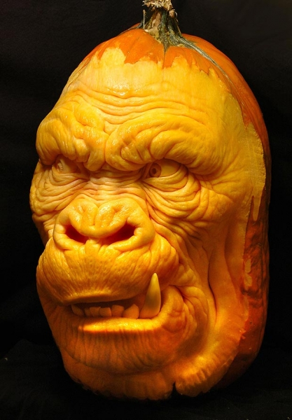 Does this pumpkin look like King Kong?