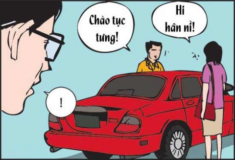 Tranh vui Ghen ăn tức ở