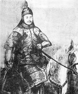 Chân dung vua Quang Trung giả do họa sĩ cung đình nhà Thanh vẽ năm 1790.