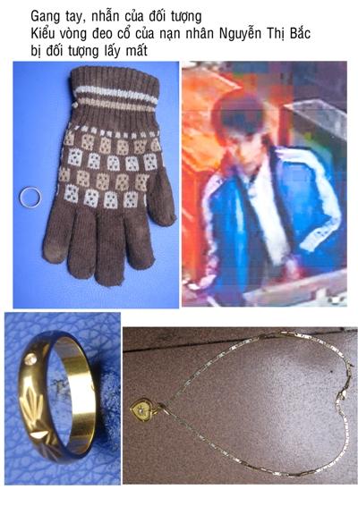 Công bố hình ảnh tang vật vụ sát hại ở tiệm vàng