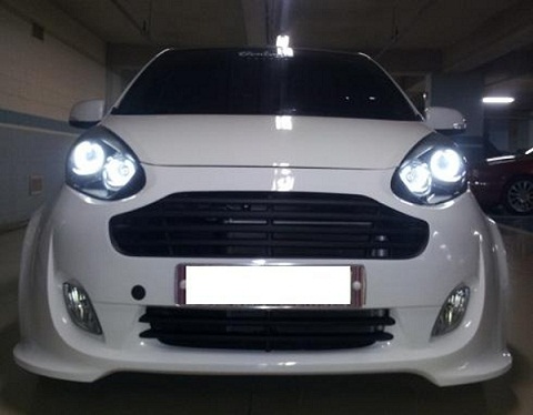 Mẹo biến xe nhỏ Kia Morning thành siêu xe