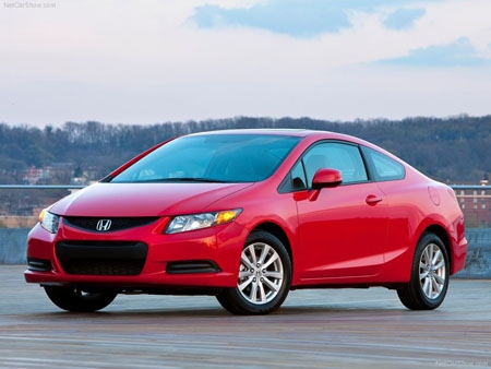 Honda Civic 2012 có nội thất ít nguy hại nhất đến sức khỏe con người.