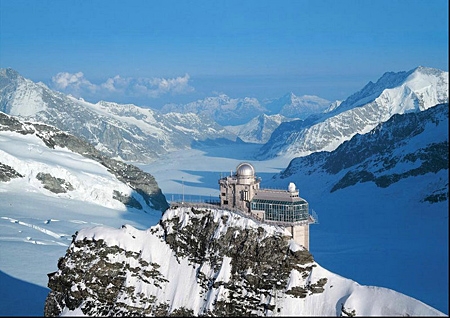 Đỉnh núi Jungfrau.