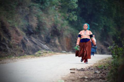 Ngắm vẻ đẹp phụ nữ vùng cao Bắc Hà