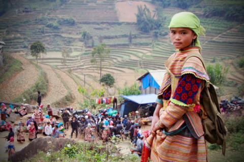 Ngắm vẻ đẹp phụ nữ vùng cao Bắc Hà