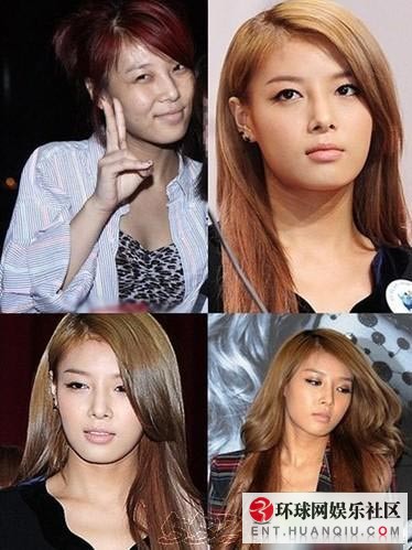 Làn da của Kim Yubin (Wonder Girls) lộ rõ những nốt lấm tấm khi để “thả tự nhiên”, đôi mắt của cô nàng cũng lộ rõ kích thức nhỏ nhắn.