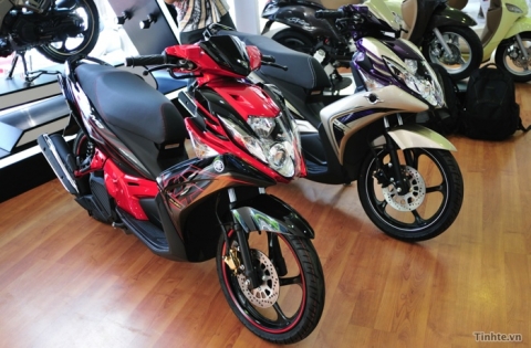 Yamaha Nouvo SX và RC: 125cc, Fi, đèn Projector, ngày mai bán ra