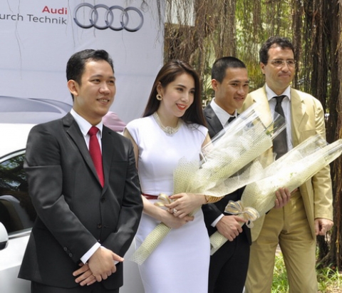 Từ giã Mercedes, Công Vinh “chơi” Audi, Bóng đá, Cong Vinh di Audi, Cong Vinh, Thuy Tien, Audi, bong da, bong da Viet Nam, Ha Noi T&T, V-League, bong da 24h, bao bong da, MU, Rooney