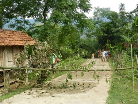 Chùm ảnh: Hoang vắng làng 'bệnh lạ' Quảng Ngãi