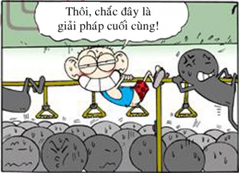 Cẩm nang mùa khai giảng, Cười 24H, truyen tranh, truyen cuoi, tranh vui, cuoi 24h, bao, hoi quan 24h, mua thi, khai giang