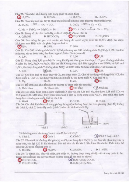 dap-an-de-thi-mon-hoa-hoc-cao-dang-2014-2
