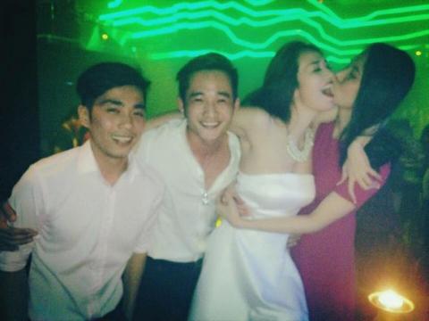 khánh my ôm hôn thái hà