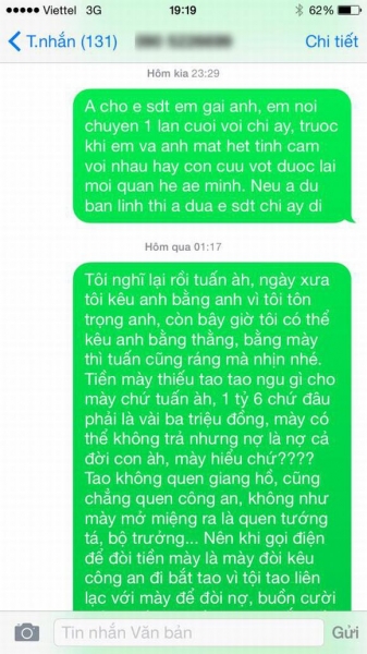 doãn tuấn chốn nợ