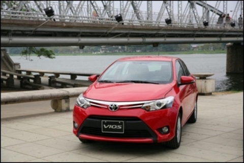 Toyota Vios 2014 giá bán 538 triệu đồng