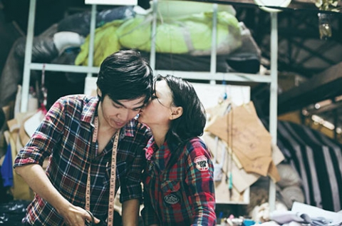 Ảnh cưới trong xưởng may đầy sức sống của cặp đôi Sài Gòn - 7
