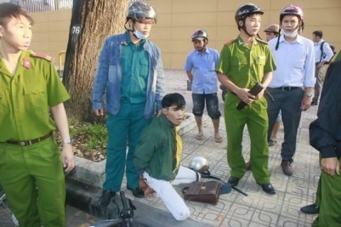 Tên cướp thứ hai tham gia vụ dàn cảnh cướp bị công an khống chế