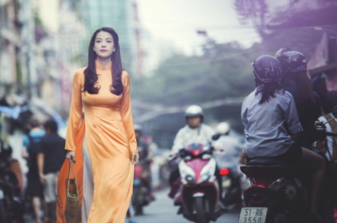Mỹ nhân Việt nô nức mặc áo dài chào Xuân Ất Mùi - 8