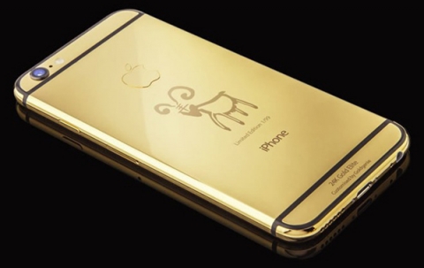 iPhone 6 mạ vàng phiên bản Ất Mùi 2015