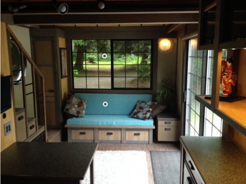 Ngôi nhà nhỏ Nhật Bản nổi bật giữa nước Mỹ - 5