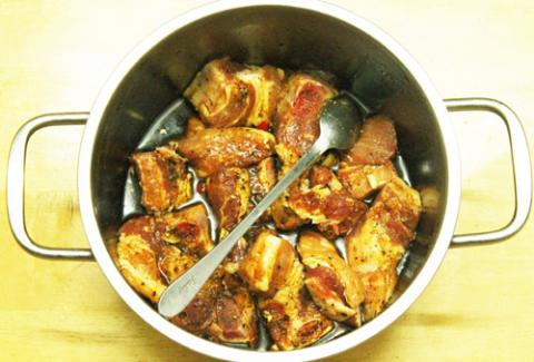 Sườn non kho ấm áp cơm chiều - 2