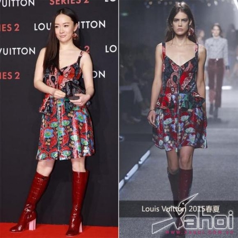 Dàn mỹ nhân Hoa ngữ xúng xính hàng hiệu tại Louis Vuitton 2015 