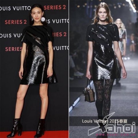 Dàn mỹ nhân Hoa ngữ xúng xính hàng hiệu tại Louis Vuitton 2015 