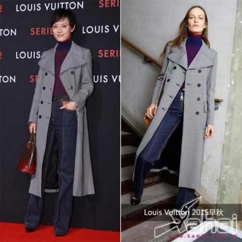 Dàn mỹ nhân Hoa ngữ xúng xính hàng hiệu tại Louis Vuitton 2015 