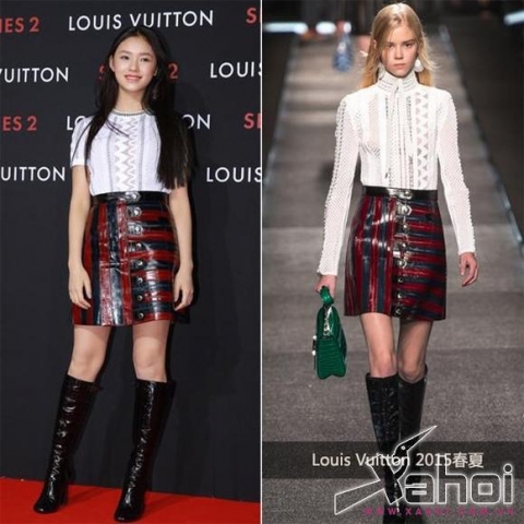 Dàn mỹ nhân Hoa ngữ xúng xính hàng hiệu tại Louis Vuitton 2015 