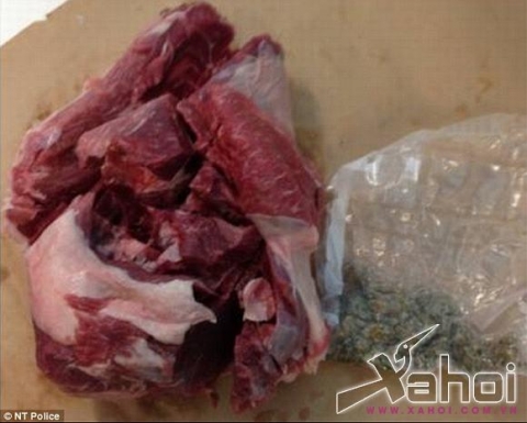 Phát hiện 20gram cần sa trong thịt cừu